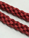55" Scalamandre 100% Silk Rope Trim C42-M69 (Trim Box B)  Woven Red