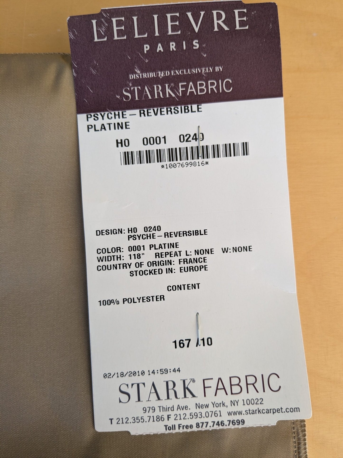 38 EV45 Square Scalamandre Lelievre Paris Psyche Reversible Platine Medium Gray Polyester Solid Taffeta