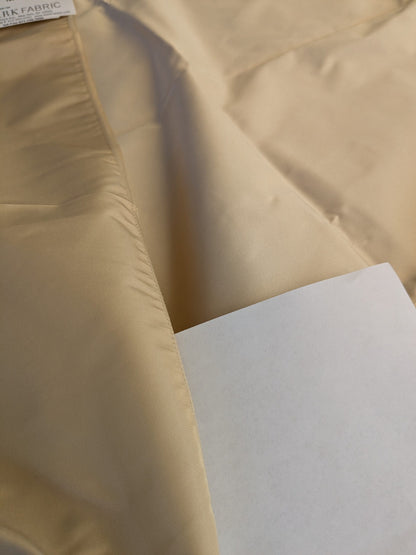 42 EV45 Square 27" x 27" Scalamandre Lelievre Paris Psyche Reversible Ivoire Ivory Polyester Solid Taffeta Stain!