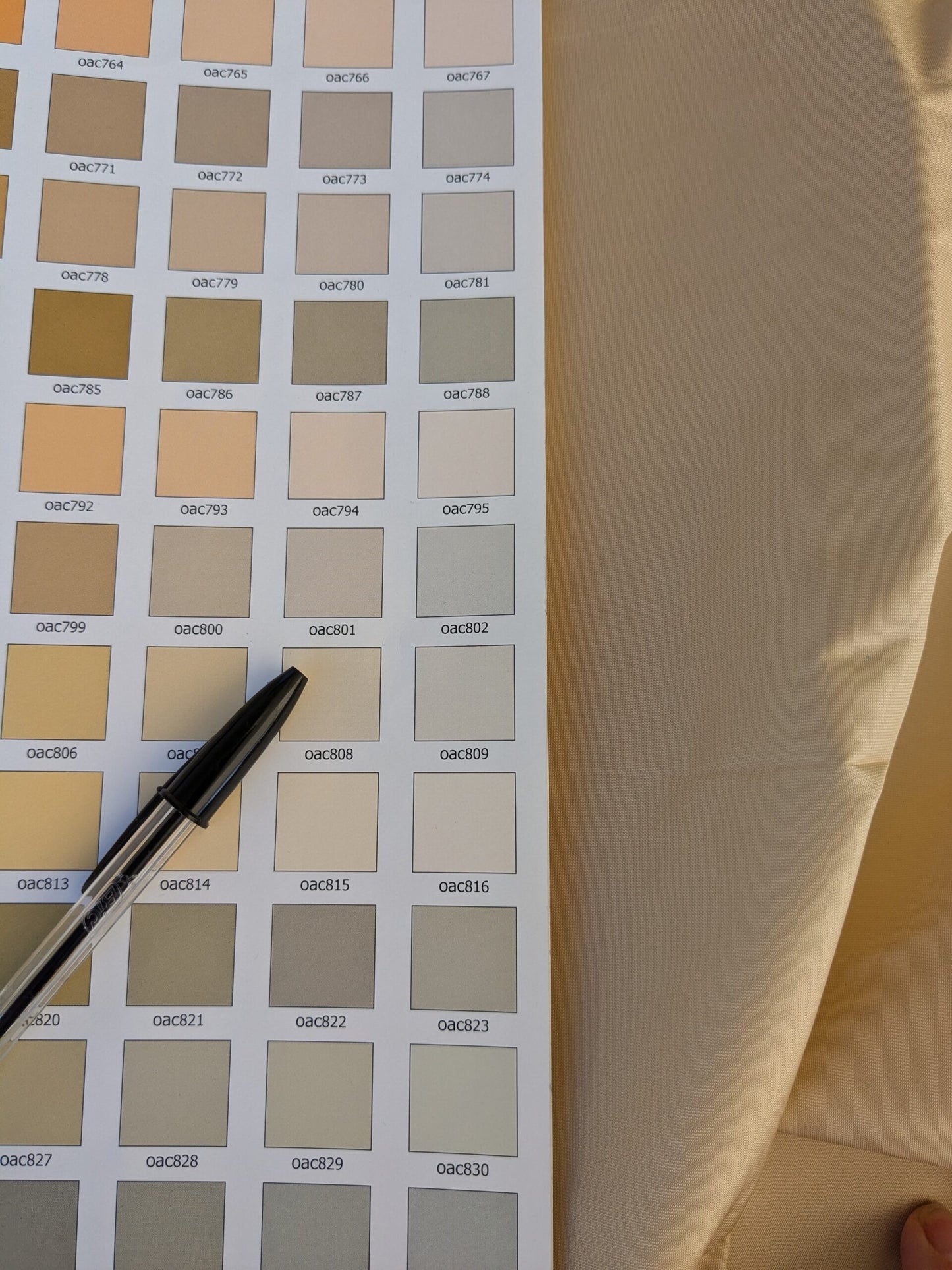 42 EV45 Square 27" x 27" Scalamandre Lelievre Paris Psyche Reversible Ivoire Ivory Polyester Solid Taffeta Stain!