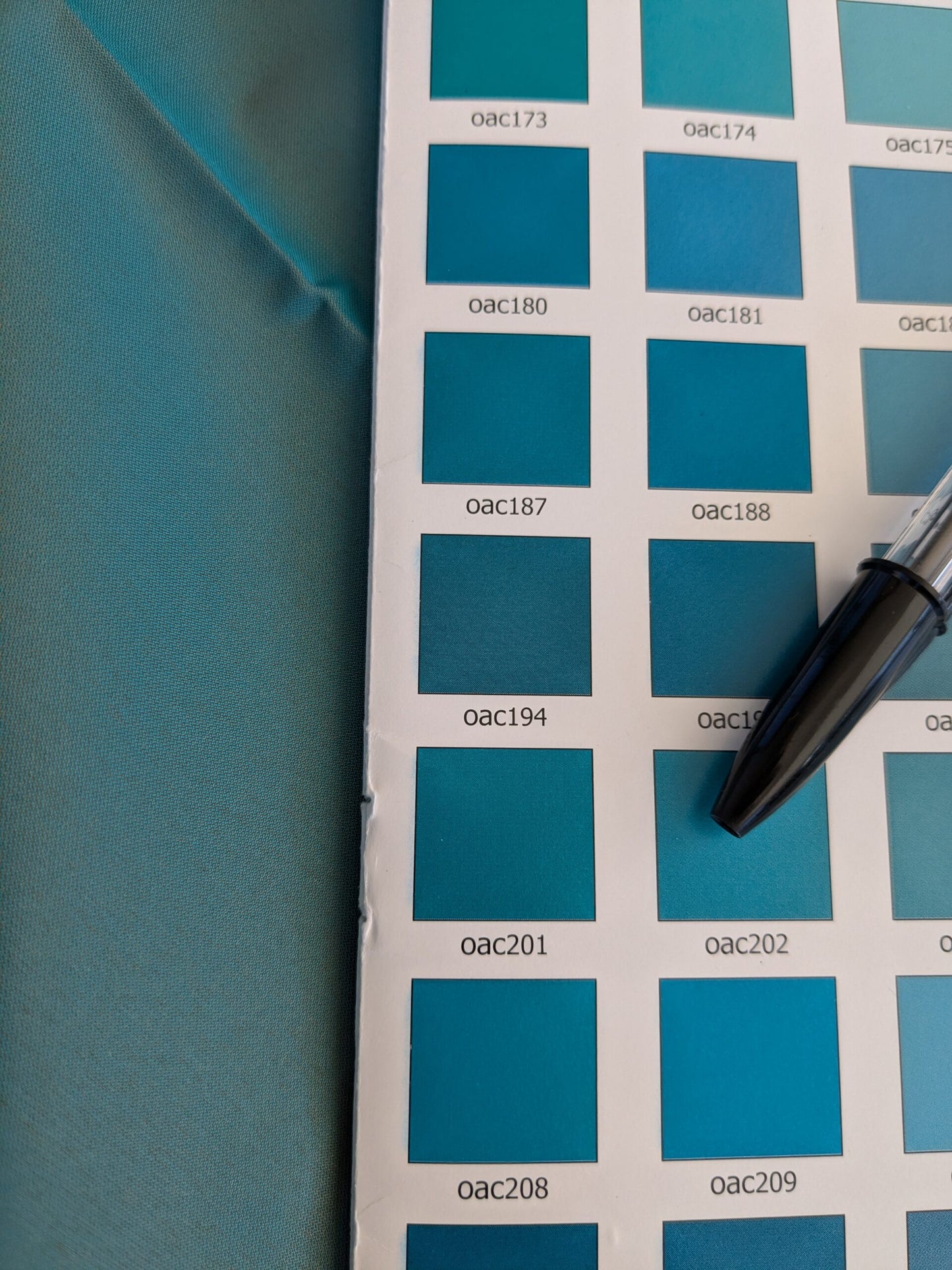 47 EV45 Square Scalamandre Lelievre Paris Psyche Reversible Turquoise Blue Polyester Solid Taffeta(Faint Spots)