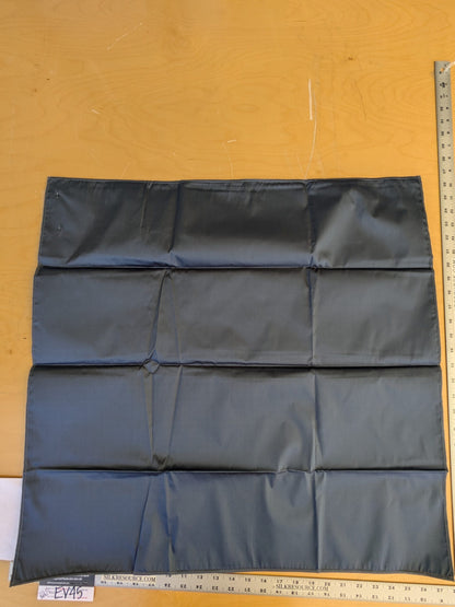 48 EV45 Square Scalamandre Lelievre Paris Psyche Reversible Ombre Brown Polyester Solid Taffeta