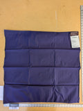 49 EV45 Square Scalamandre Lelievre Paris Psyche Reversible Encre Purple Polyester Solid Taffeta