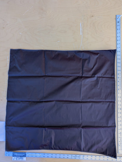 49 EV45 Square Scalamandre Lelievre Paris Psyche Reversible Grenat Deep Red Polyester Solid Taffeta