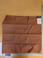 55 EV45 Square Scalamandre Lelievre Paris Psyche Reversible Cuivre Brown Orange Polyester Solid Taffeta