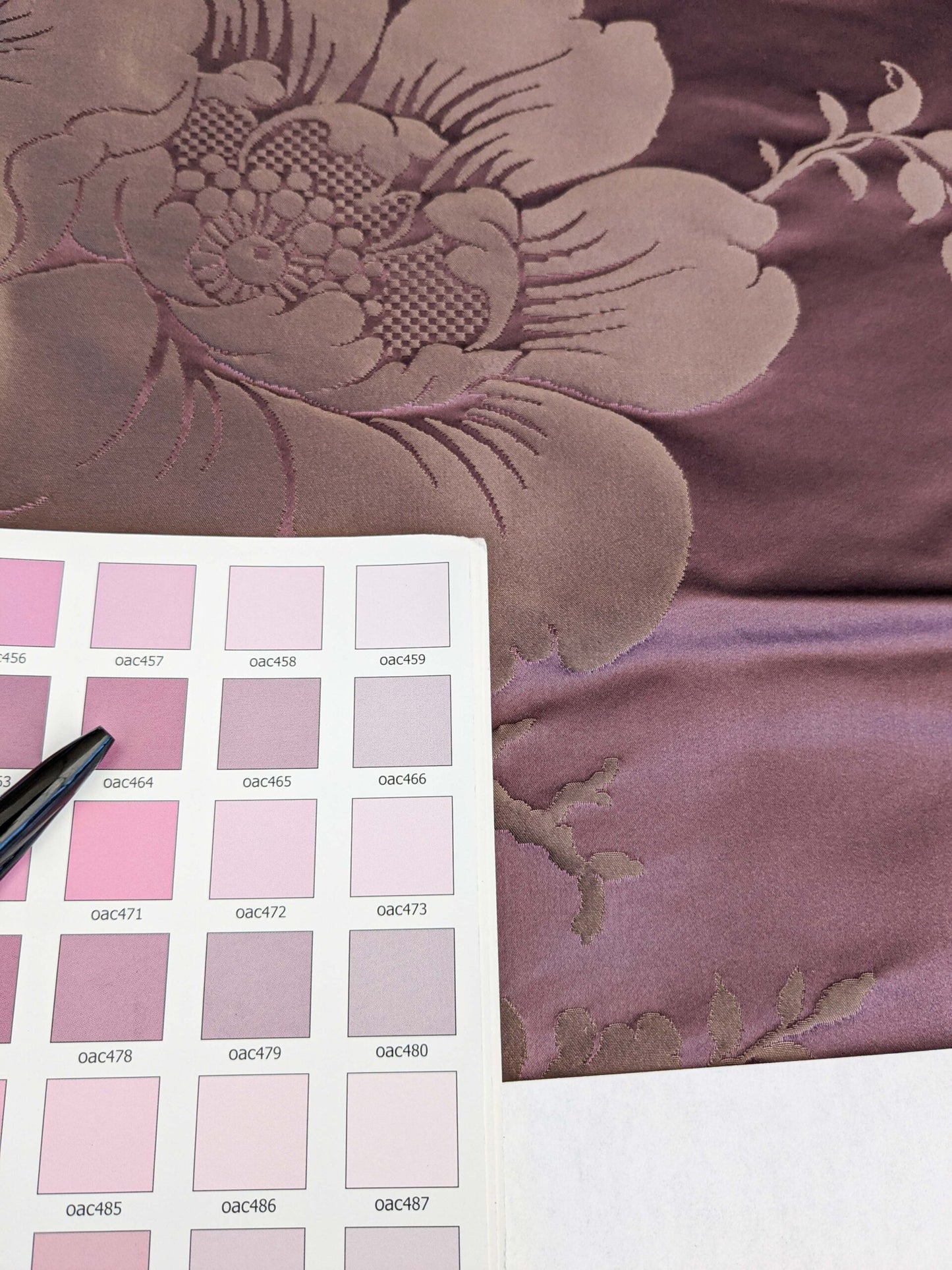 11 EV45 Silk Square 24" x 25"  Tassinari and Chatel Argenson Amethyste Purple Floral Botanical Foliage MSRP USD 1200+/y