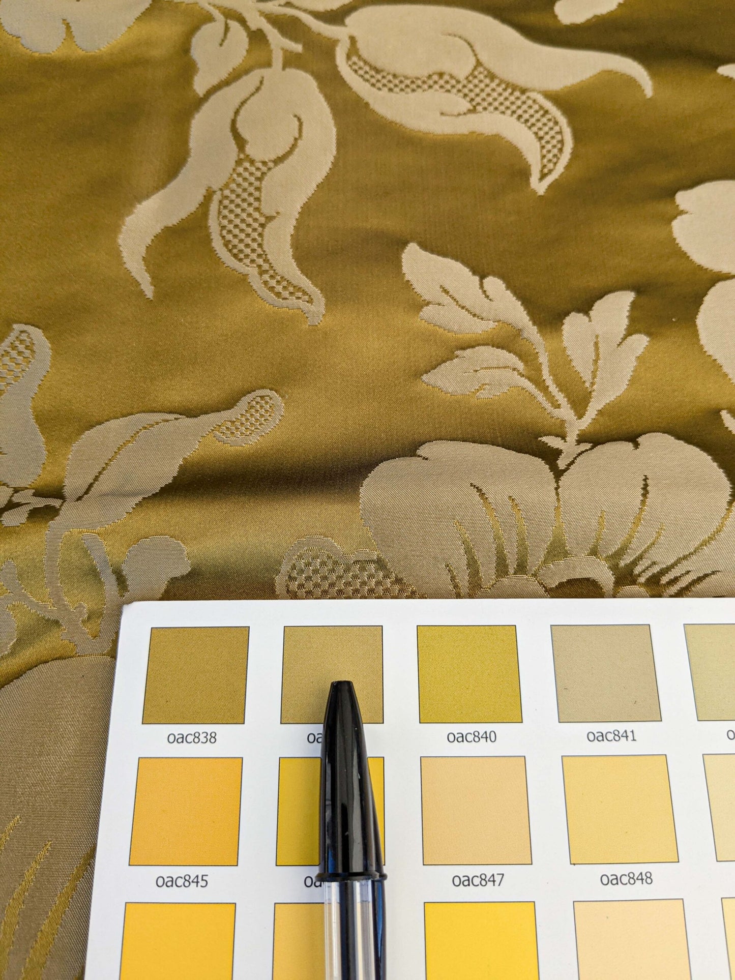 14 EV45 Silk Square 25" x 25"  Tassinari and Chatel Argenson Bronze Brown Floral Botanical Foliage MSRP USD 1200+/y