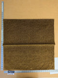 4 EV46 Velvet 27" x 27" Square Scalamandre Iguana Brown Small Scale Silk Cotton Jacquard Velvet MSRP USD800+/y