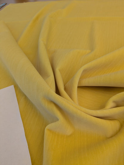 18 EV46 36" x 27" Velvet Square Scalamandre Lelievre Paris Yellow Solid