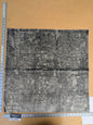 26 EV46 27" x 27" Velvet Square Scalamandre Aldeco Fragment Light Taupe Gray Abstract MSRP USD 326/y