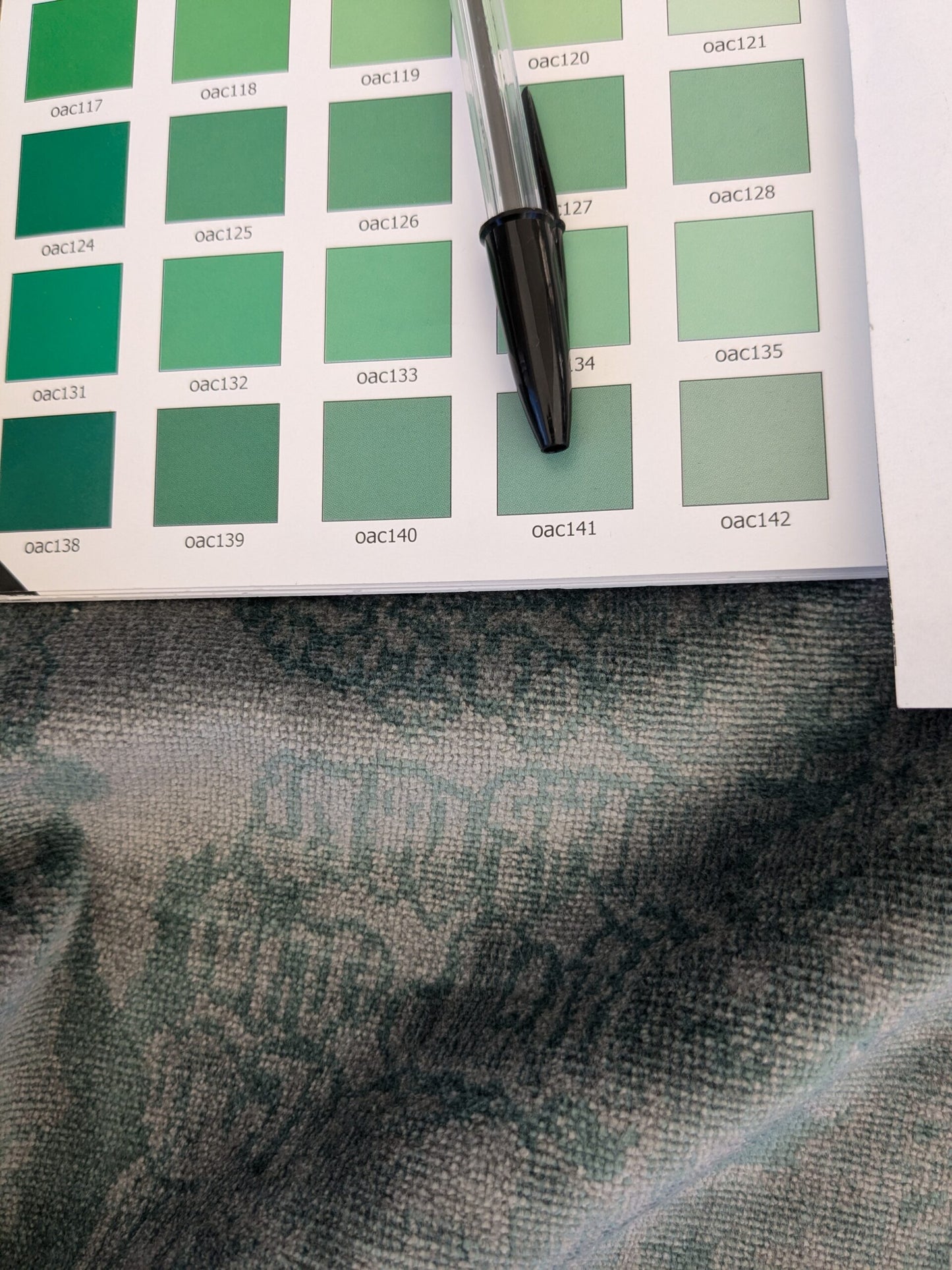 28 EV46 27" x 27" Velvet Square Scalamandre Aldeco Fragment Blue Haze  Abstract MSRP USD 326/y