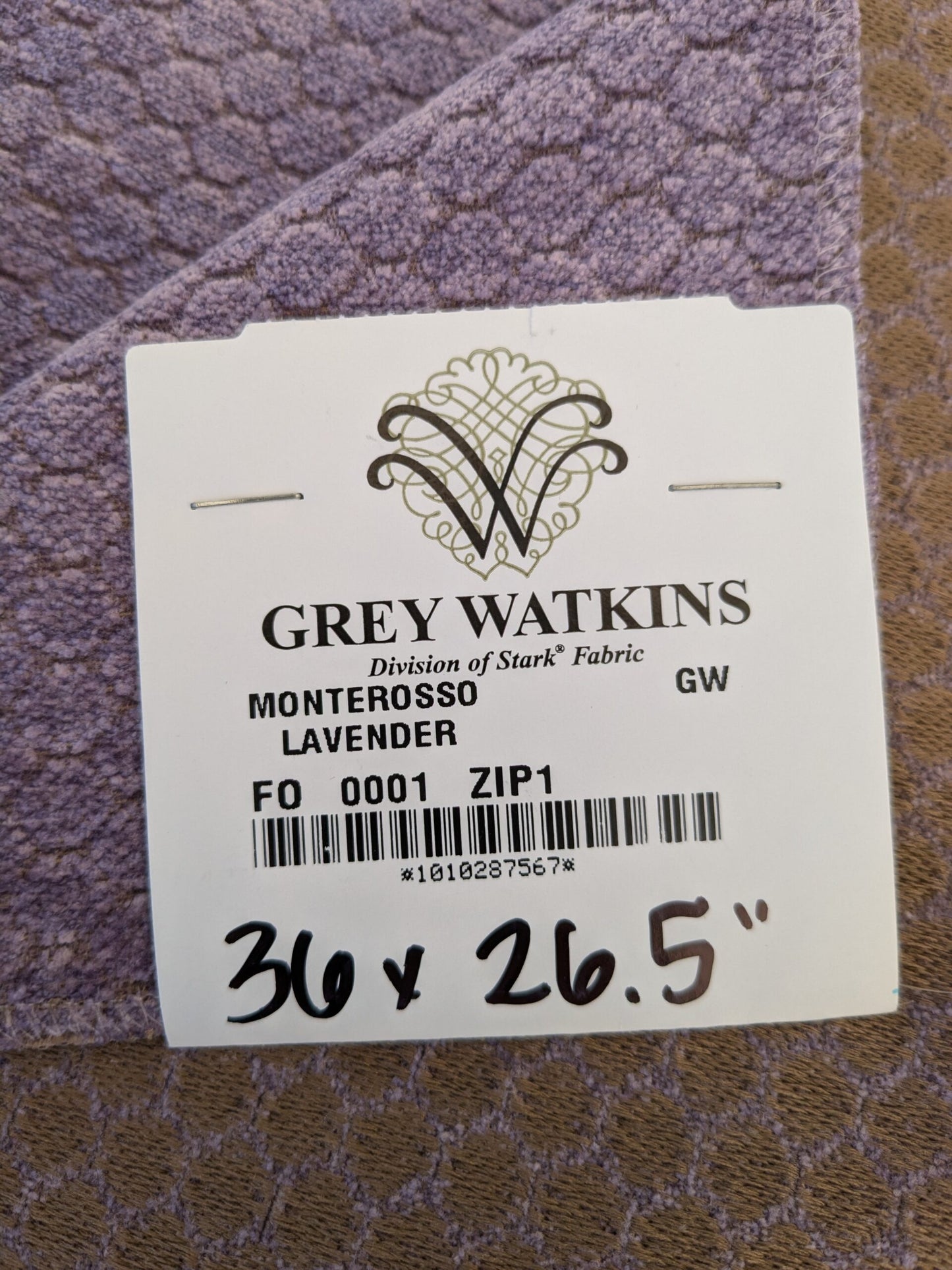 35 EV46 Velvet Square 36 x 26.5" Scalamandre Grey Watkins Monterosso Lavender Purple Dot Circle Small Scales Texture