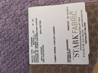 35 EV46 Velvet Square 36 x 26.5" Scalamandre Grey Watkins Monterosso Lavender Purple Dot Circle Small Scales Texture