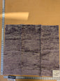 38 EV46 Velvet Square 23" x 25"  Scalamandre Old World Weavers Atira Lavender Aura Purple Stripe Texture Cut Velvet