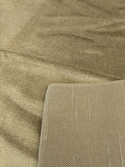 47 EV46 Velvet Square 26"x26" Scalamandre Old World Weavers Sable Sage Solid Silk Mohair Velvet Green