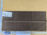 50 EV46 Velvet Square 12" x 26" Scalamandre Grey Watkins Montgraham Fawn Brown Solid Silk Wool Velvet