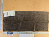 63 EV46 Velvet Square 12" x 26" Scalamandre Grey Watkins Le Fresne Mink Linen Velvet Solid Brown