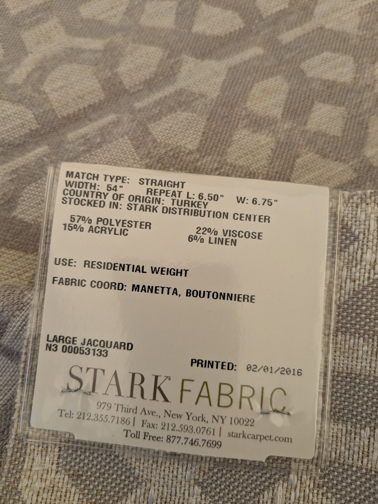 22 EV47 Square Scalamandre Old World Weavers Porta Fregio Shadow Gray Geometric Lattice Fretwork