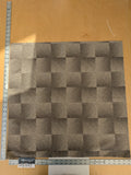 32 EV47 Square ScalamandreLelievre Hypnose M1 Poivre Brown Beige Texture Plain Plaid Square MSRP USD 400+/y 25"x25"