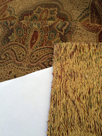 40 EV47 Square Scalamandre Old World Weavers Barbour Wheat Brown Gold Art Deco Contemporary 27"x27"