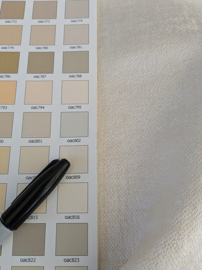 50 EV47 Square Scalamandre Aldeco Key Snow White Solid Linen Plain