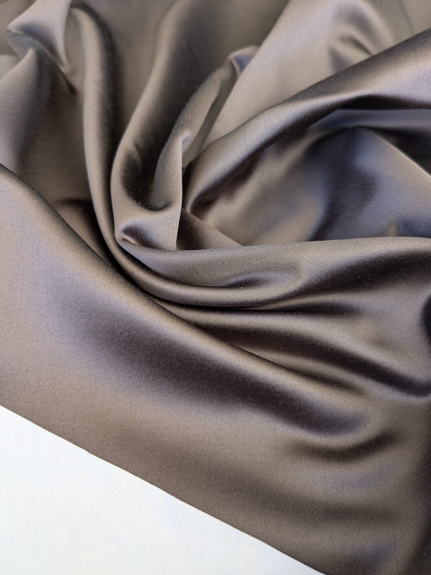 73 EV47 Square Scalamandre Holly Mauve Wine Deep Purple Red Cotton Polyester Plain Solid 27"x27"