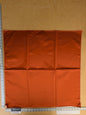 77 EV47 Square Scalamandre Holly Orange Cotton Polyester Plain Solid 27"x27"