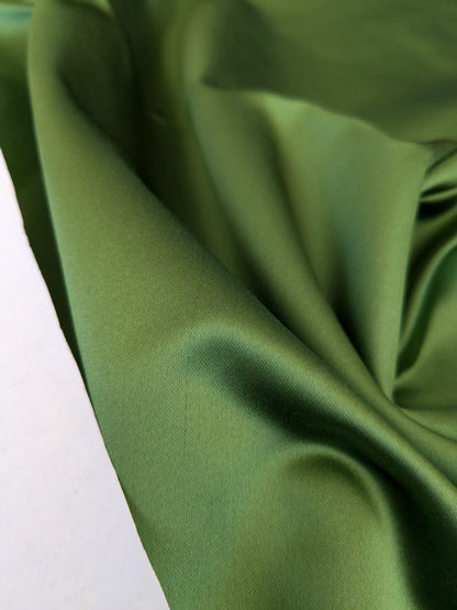 78 EV47 Square Scalamandre Holly Green Cotton Polyester Plain Solid 27"x27"