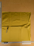 78 EV47 Square Scalamandre Holly Mustard Yellow Cotton Polyester Plain Solid 27"x27"