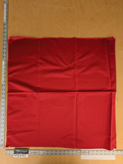 80 EV47 Square Scalamandre Holly High Risk Red Cotton Polyester Plain Solid 26"x26"