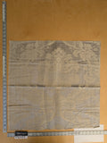 90 EV47 Square Lelievre Paris Grambois Argent Gray Damask Renaissance Gray Historic MSRP USD712/y