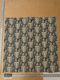 103 EV47 Square Scalamandre Grey Watkins Veneto Pine Blue Beige Jacquard Botanical Foliage Chenille MSRP USD590+/y