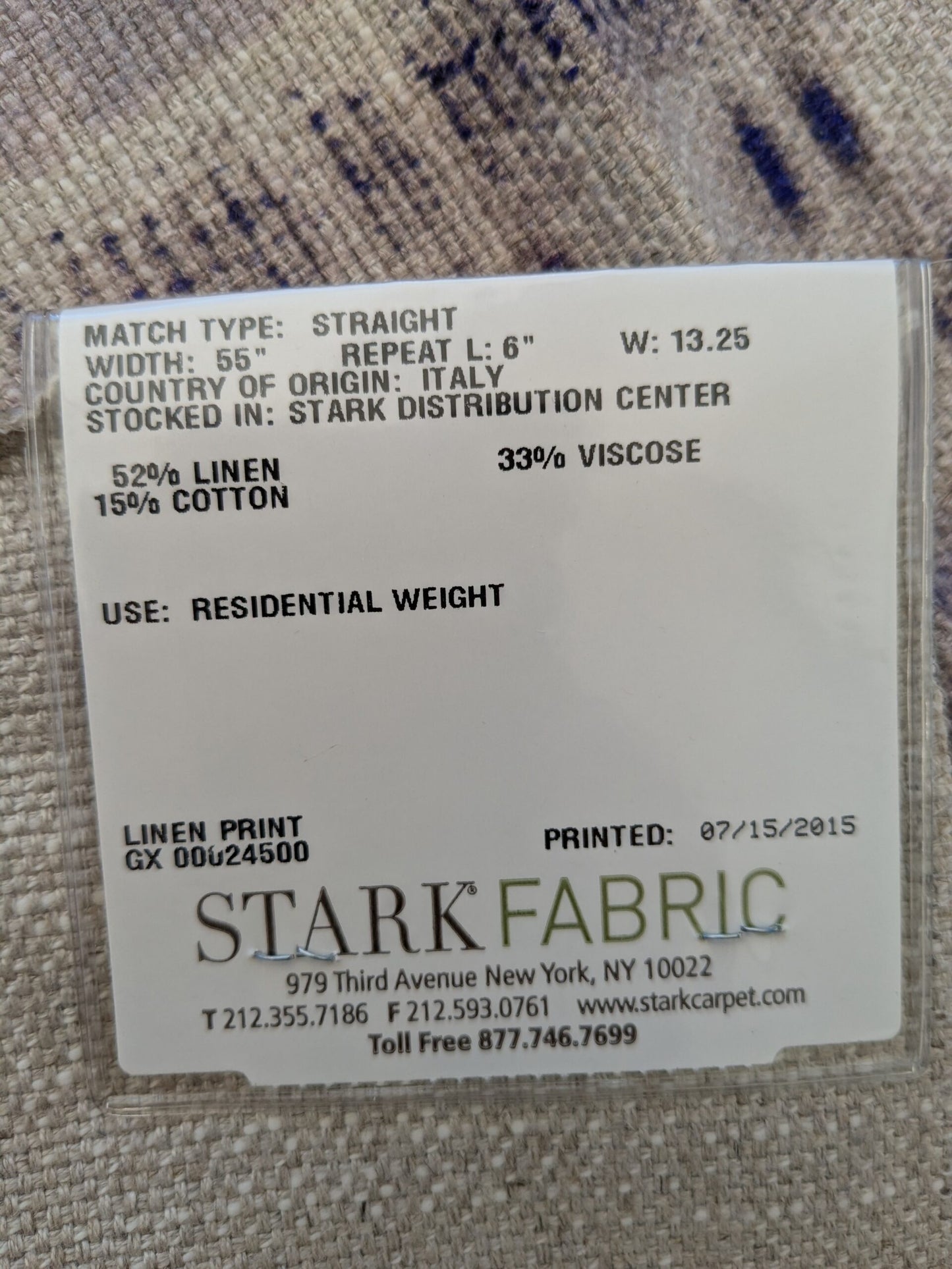 127 EV47 Square Scalamandre Nebula-Gx Lavender Aura Woven Abstract Stripe Ikat MSRP USD364/y 27" x 27"