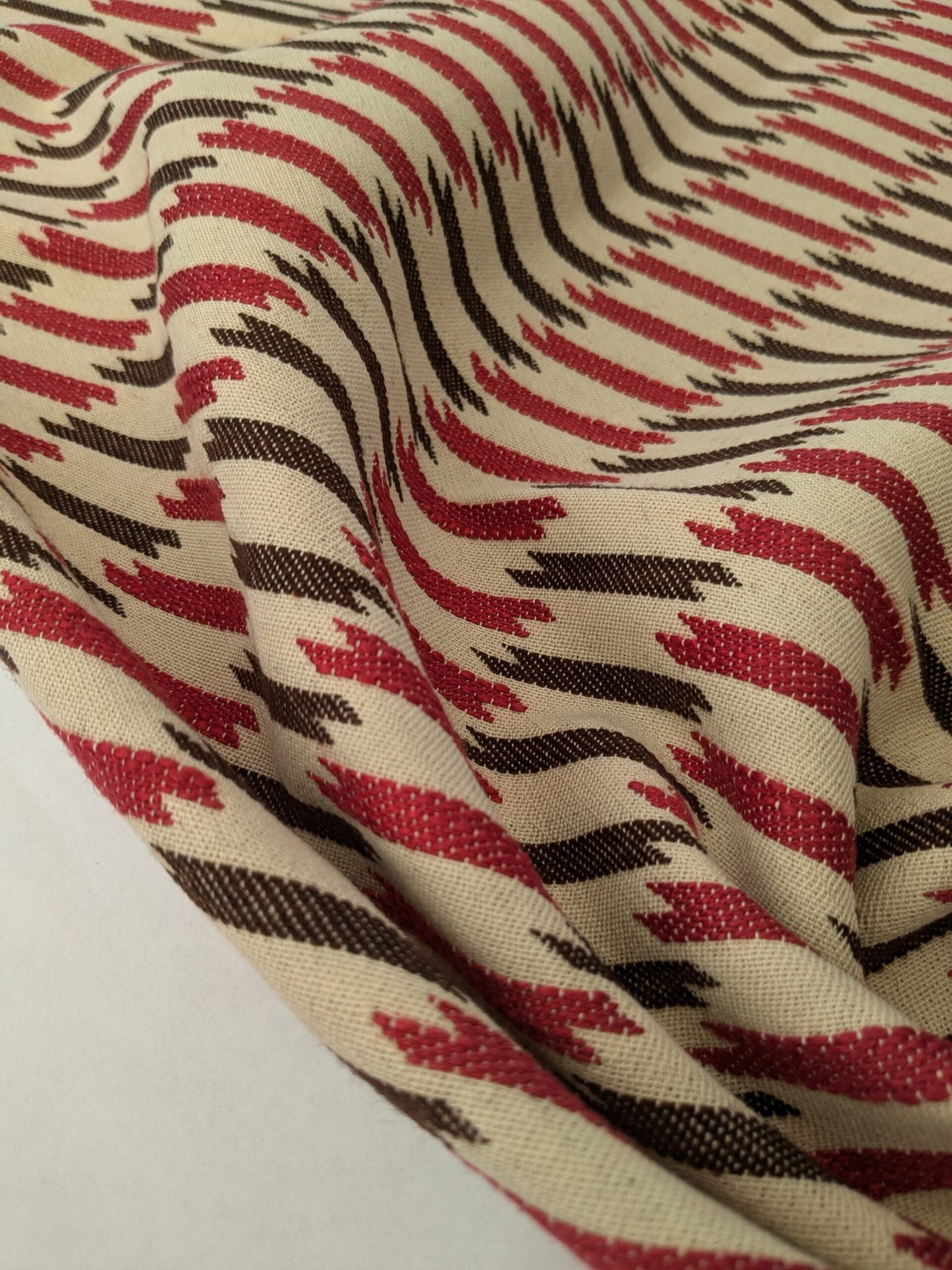 2 EV48 Square Scalamandre Shane Bordeauz Jacquard Cotton Geometric Reversible - 5 Pieces of Different Colorways