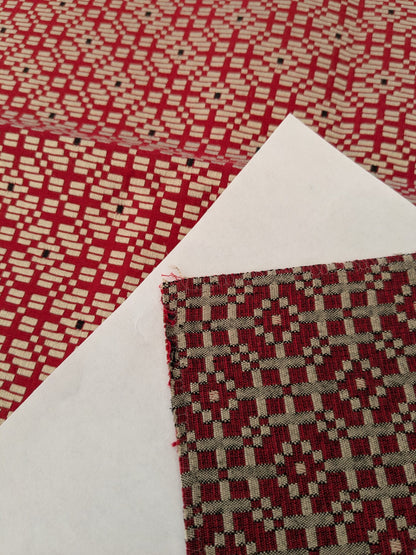 4 EV48 Square Scalamandre Lelievre Paris Palanquin Small Scale Texture - 14 Pieces of Different Colorways