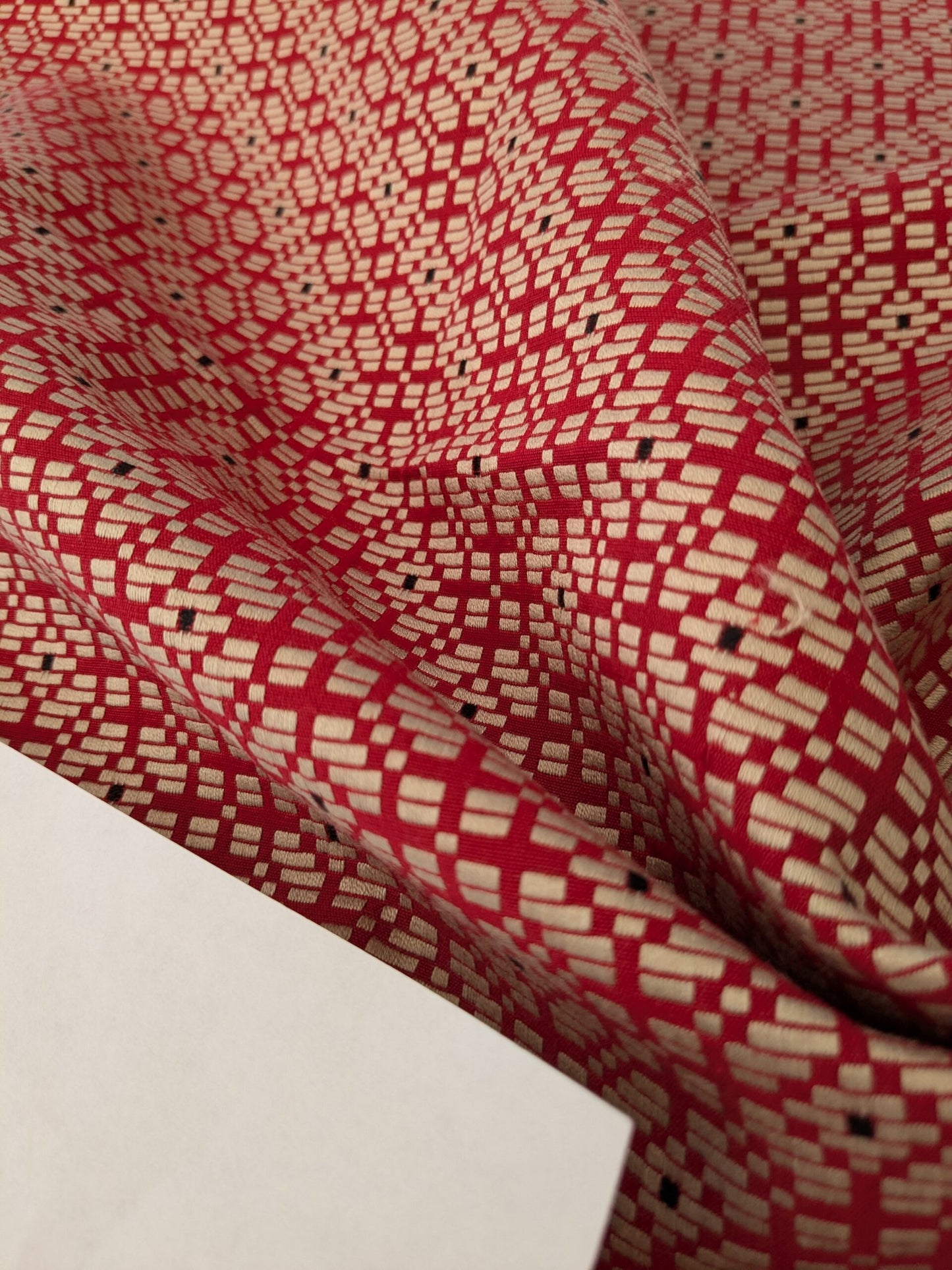 4 EV48 Square Scalamandre Lelievre Paris Palanquin Small Scale Texture - 14 Pieces of Different Colorways