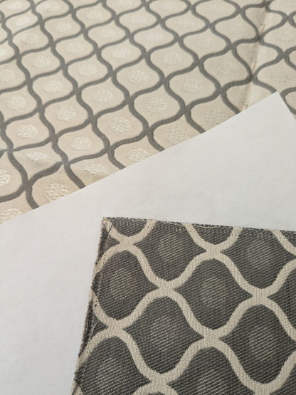 6 EV48 Square Scalamandre Diamond Ogee Pattern  - 10 Pieces of Different Colorways 26"x27"