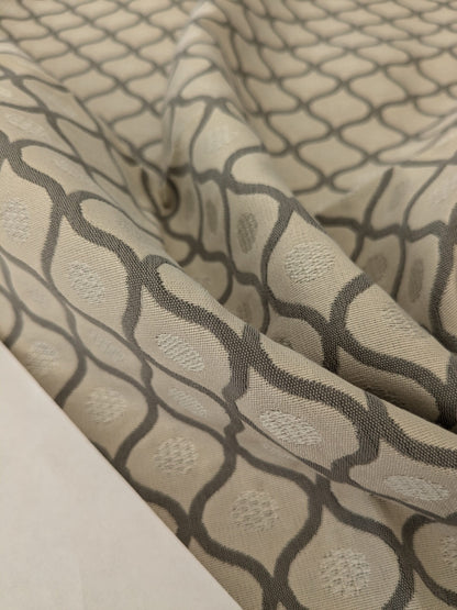 6 EV48 Square Scalamandre Diamond Ogee Pattern  - 10 Pieces of Different Colorways 26"x27"