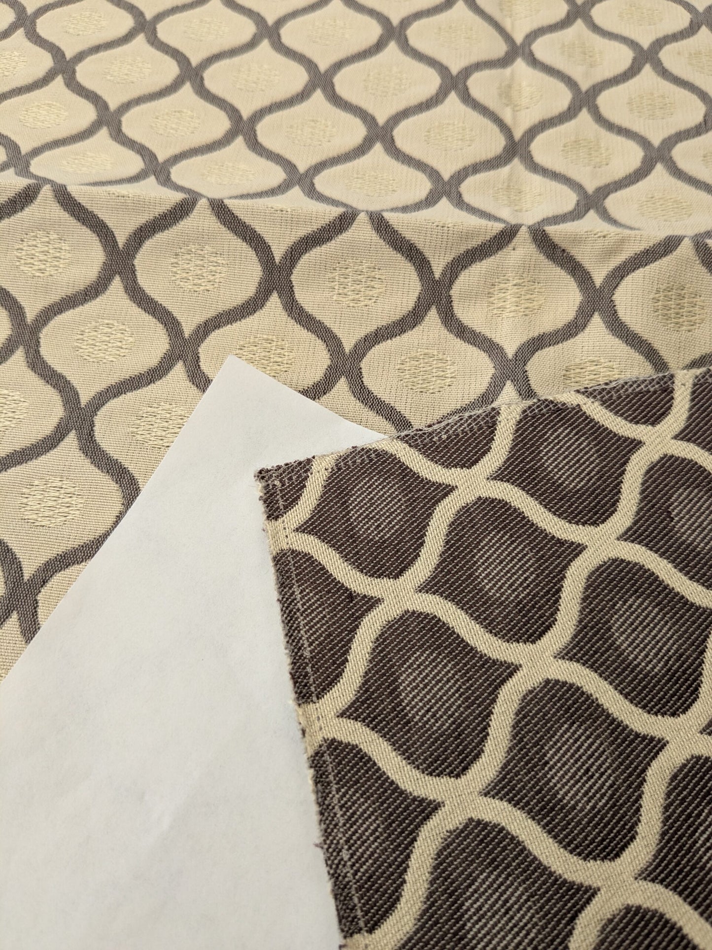 6 EV48 Square Scalamandre Diamond Ogee Pattern  - 10 Pieces of Different Colorways 26"x27"