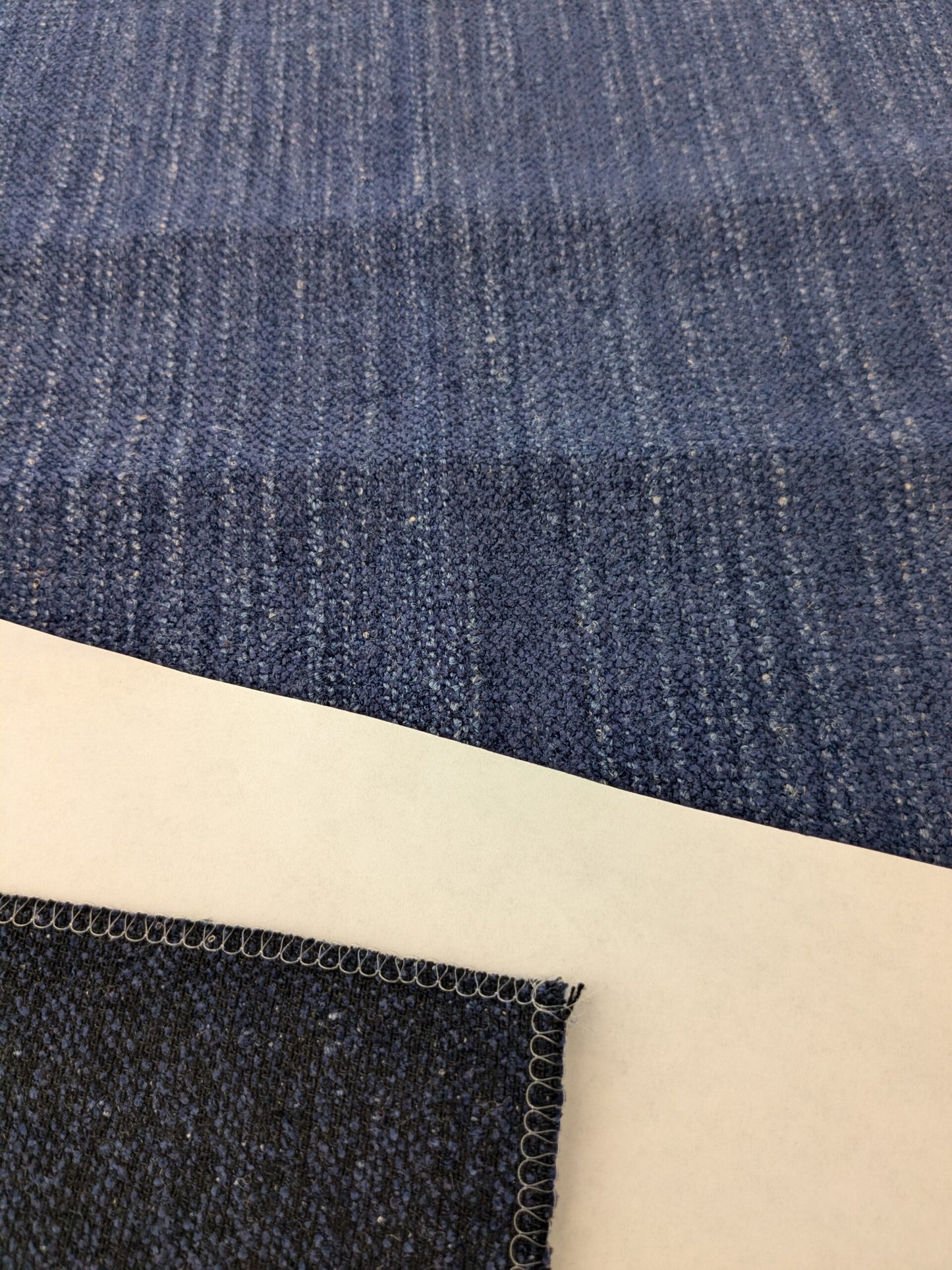 8 EV48 Square Scalamandre Grey Watkins Tamil Pattern Strie Texture  -  6 Pieces of Different Colorways