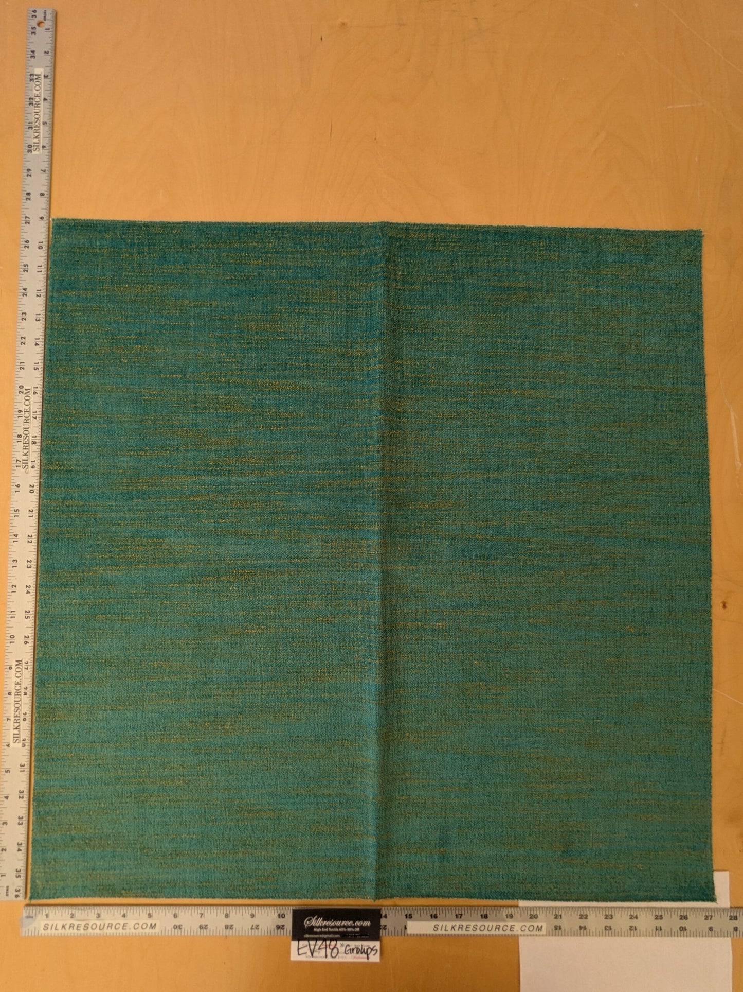 8 EV48 Square Scalamandre Grey Watkins Tamil Pattern Strie Texture  -  6 Pieces of Different Colorways