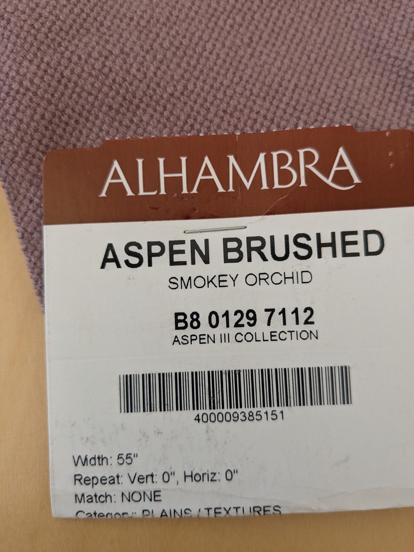 9 EV48 Square Scalamandre Alhambra Aspen Brushed Solid Cotton Linen  -  9 Pieces of Different Colorways 18"x27"