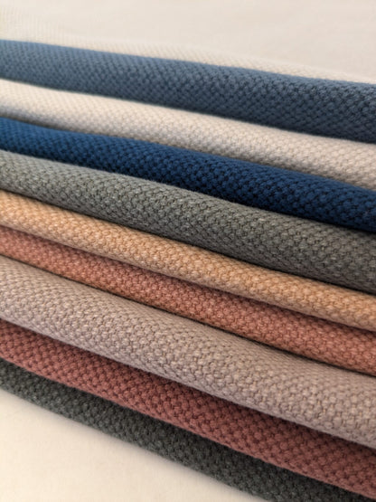 8 EV48 Square Scalamandre Grey Watkins Tamil Pattern Strie Texture  -  6 Pieces of Different Colorways