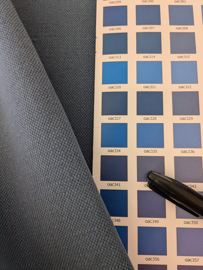 10 EV48 Square Scalamandre Alhambra Aspen Brushed Wide Solid Cotton Linen  -  10 Pieces of Different Colorways 17"x27"