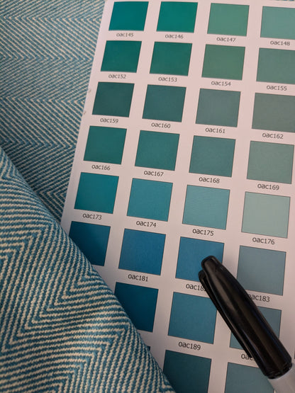 12 EV48 Square Scalamandre Infante Stripe Small Scale Texture Cotton Viscose -  10 Pieces of Different Colorways 13"x26"