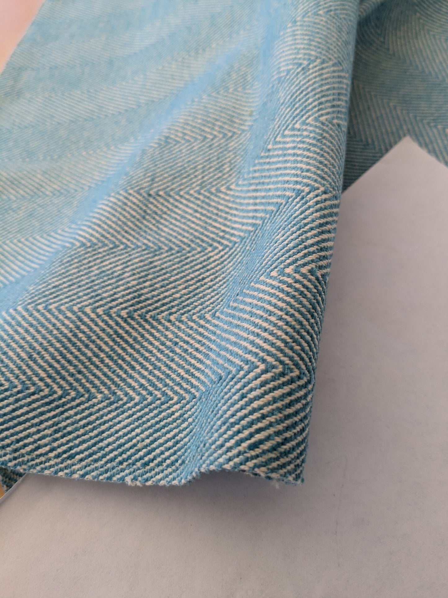 12 EV48 Square Scalamandre Infante Stripe Small Scale Texture Cotton Viscose -  10 Pieces of Different Colorways 13"x26"