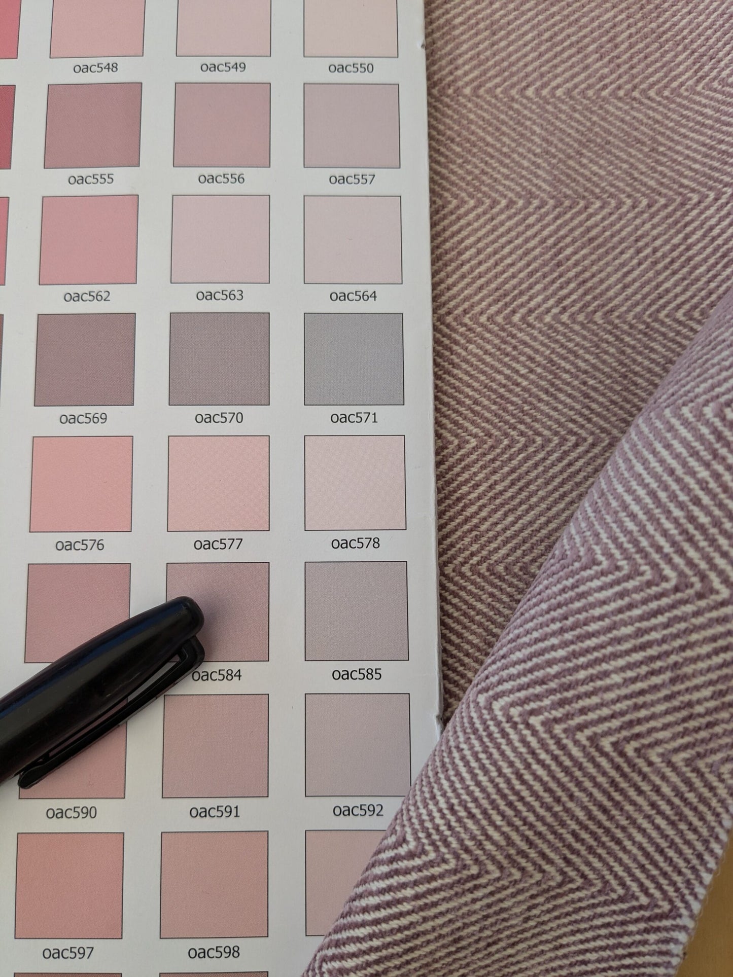 12 EV48 Square Scalamandre Infante Stripe Small Scale Texture Cotton Viscose -  10 Pieces of Different Colorways 13"x26"