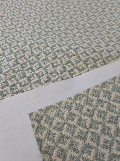 13 EV48 Square Scalamandre Khiva Weave Small Scale Geometric Cotton MSRP USD180/yd -  5 Pieces of Different Colorways 27"x27"