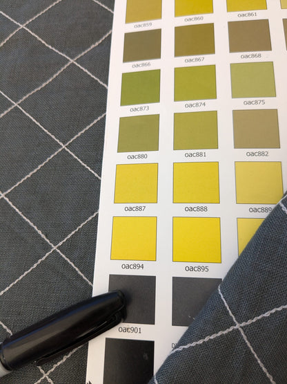 14 EV48 Square Scalamandre Plaid Check Square Pattern -  4 Pieces of Different Colorways 26"x28"