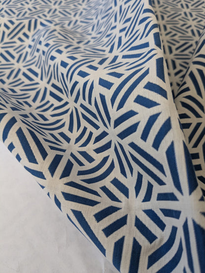 15 EV48 Square Scalamandre Tile Weave Reversible Geometric Small Scale Cotton Viscose -  5 Pieces of Different Colorways 26"x26"